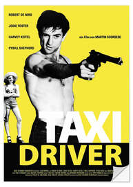 Sticker mural Taxi Driver (allemand)