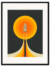 Ingelijste kunstdruk Upward