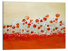 Magnettafel Fröhliche Blümchenwiese