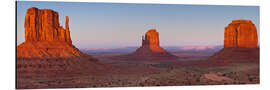 Aluminium print Monument Valley IV