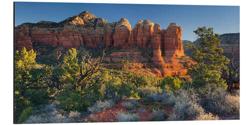 Aluminium print Sedona