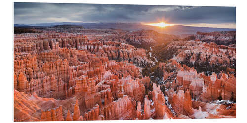 Foam board print Bryce Canyon IV