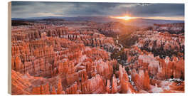 Obraz na drewnie Bryce Canyon IV