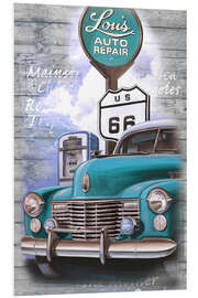 Hartschaumbild Mother Road