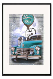 Gerahmter Kunstdruck Mother Road