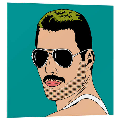 Cuadro de aluminio Freddie Mercury