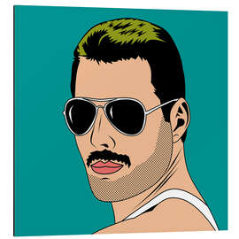 Aluminiumsbilde Freddie Mercury