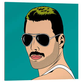 Cuadro de plexi-alu Freddie Mercury