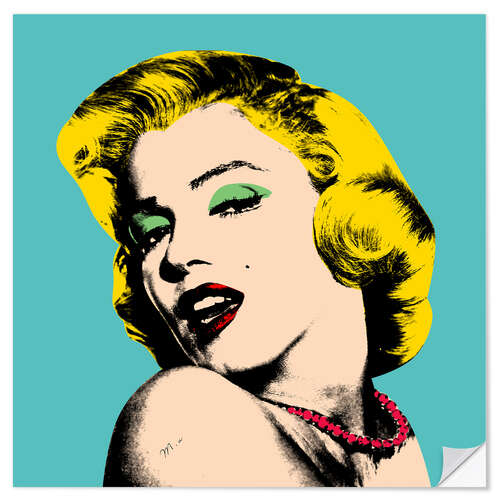 Wandsticker Marilyn Monroe I