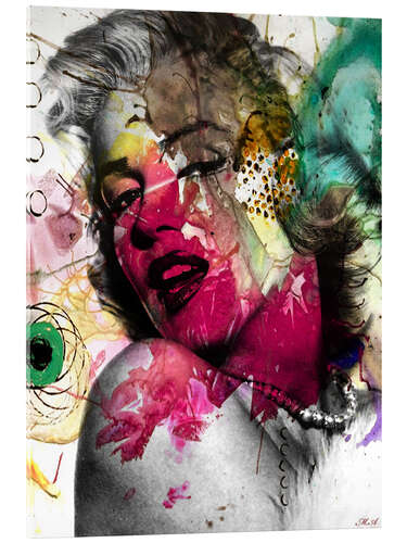 Quadro em acrílico Marilyn Monroe III