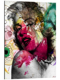 Aluminium print Marilyn Monroe III