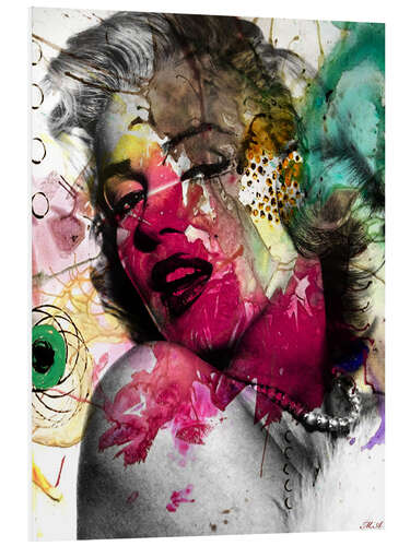 Foam board print Marilyn Monroe III