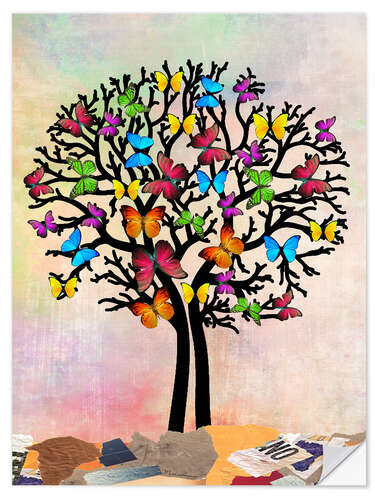 Wandsticker Baum