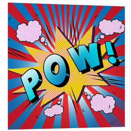 Foam board print Pow Pop Art