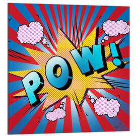 Magnettafel Pow Pop Art