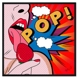 Gerahmter Kunstdruck Lolly-Pop