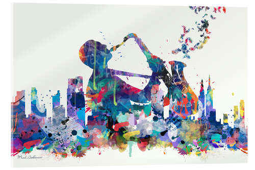 Acrylic print new york mark 9