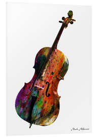 Foam board print Cello