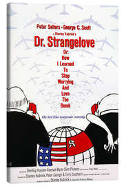 Stampa su tela Dr. Strangelove (Il dottor Stranamore)