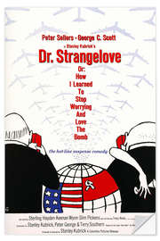 Wall sticker Dr. Strangelove or: How I Learned to Stop Worrying and Love the Bomb