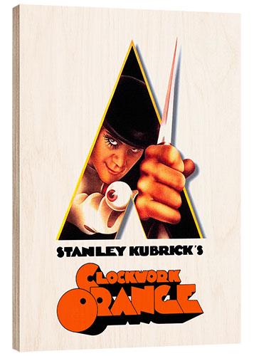 Obraz na drewnie A Clockwork Orange