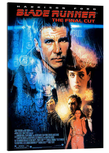 Tableau en plexi-alu Blade Runner (anglais)