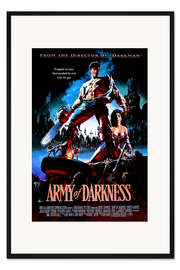 Gerahmter Kunstdruck Armee der Finsternis (englisch)