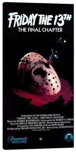Canvas print Friday the 13th: The Final Chapter I