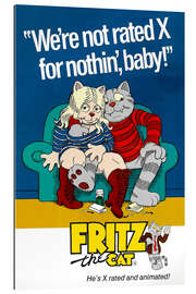 Quadro em plexi-alumínio Fritz the Cat