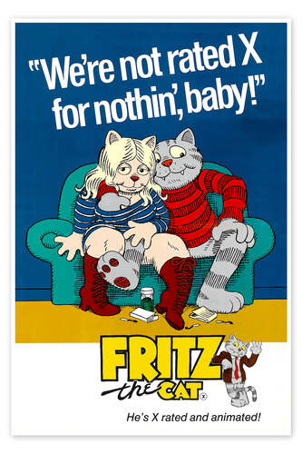 Póster Fritz the Cat