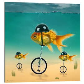 Gallery print gold fish