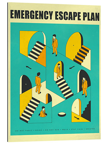 Gallery print Emergency Escape Plan 1