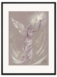 Gerahmter Kunstdruck Engel der Hoffnung