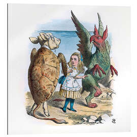 Gallery print Gryphon and the Mock Turtle Alice dance