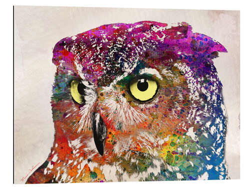 Gallery print owl drowing