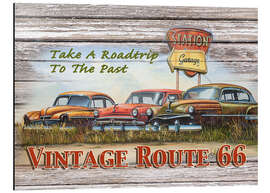 Magnettafel Vintage 66