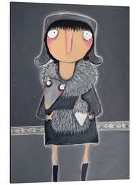 Magnettafel Sara-Alea Hormes mit Graufuchsschal