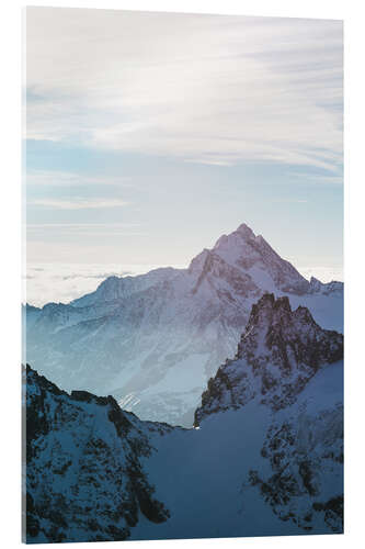 Acrylglasbild Fleckistock vom Titlis, Schweiz