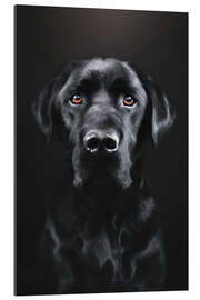 Galleritryk Black Labrador Portrait