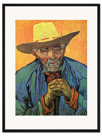 Gerahmter Kunstdruck Patience Escalier