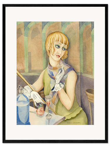 Plakat artystyczny premium w ramie Lili Elbe