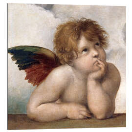 Gallery print Sistine Madonna (detail Engel)