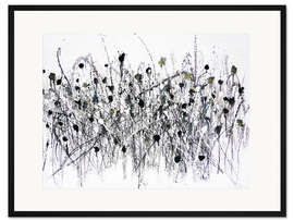 Gerahmter Kunstdruck little black