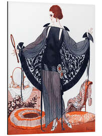 Magnettafel Dame der zwanziger Jahre