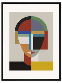 Gerahmter Kunstdruck Zwei Frauen