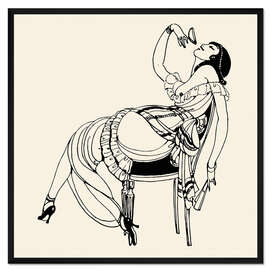 Gerahmter Kunstdruck Letzter Tropfen