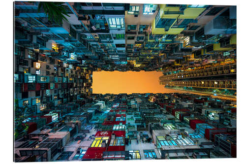 Gallery print Skyscrapers in Hong Kong