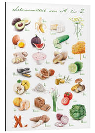 Magnettafel Das Lebensmittel-ABC