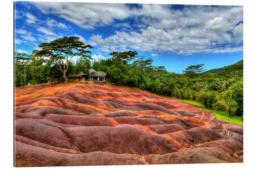 Gallery Print Siebenfarbige Erde auf Mauritius