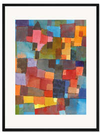 Gerahmter Kunstdruck Raumarchitekturen